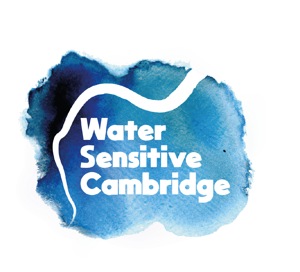 Water Sensitive Cambridge Logo - Together we'll plant the rain 